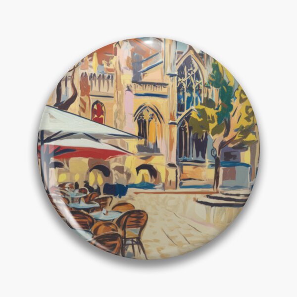 Item preview, Dijon France  | Vibrant French Cityscape  designed and sold by CARRAANN.