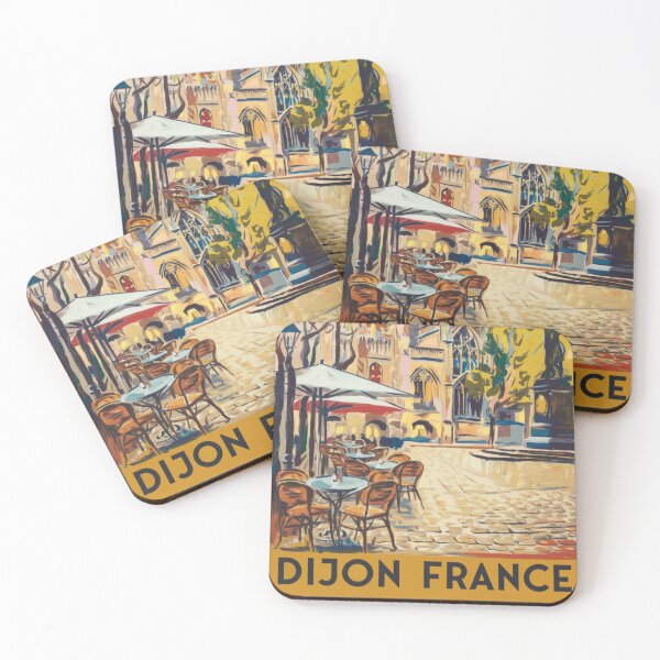 Item preview, Dijon France  | Vibrant French Cityscape  designed and sold by CARRAANN.