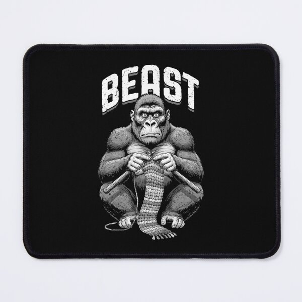 Item preview, Funny Crochet Gorilla Beast Knitting Crocheting Ape Animal designed and sold by GrandeDuc.