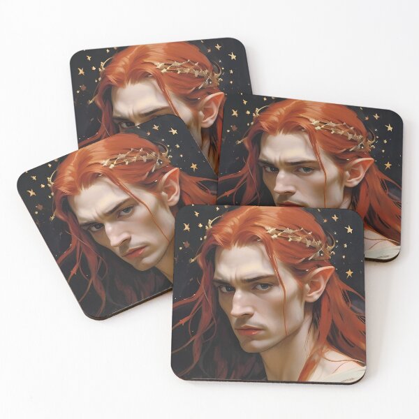 Item preview, A handsome red-haired prince of elves designed and sold by vyrlook.