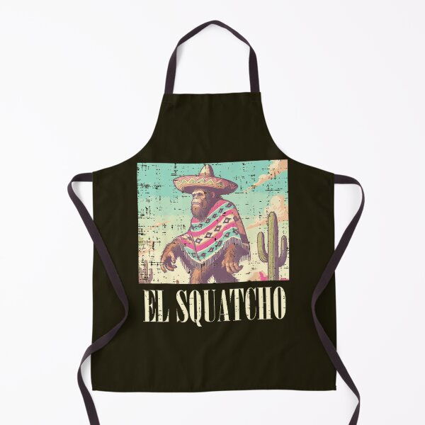 Item preview, El Squatcho Funny Bigfoot Sombrero & Poncho Retro Desert By Merch, Limited Edition, Perfect Gift Fo designed and sold by HALEYBEVERLY.