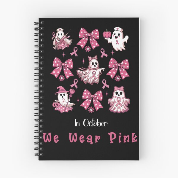 Item preview, In October We Wear Pink Nurse Ghost Halloween 2025 designed and sold by WonderMix.