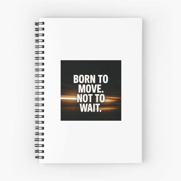Item preview, Born to Move. Not to Wait. designed and sold by TheCarMood.