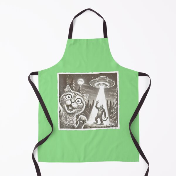 Item preview, Cat Selfie With Bigfoot Ufo Funny Cat Sasquatch Loverpng By Merch, Limited Edition, Perfect Gift Fo designed and sold by HALEYBEVERLY.