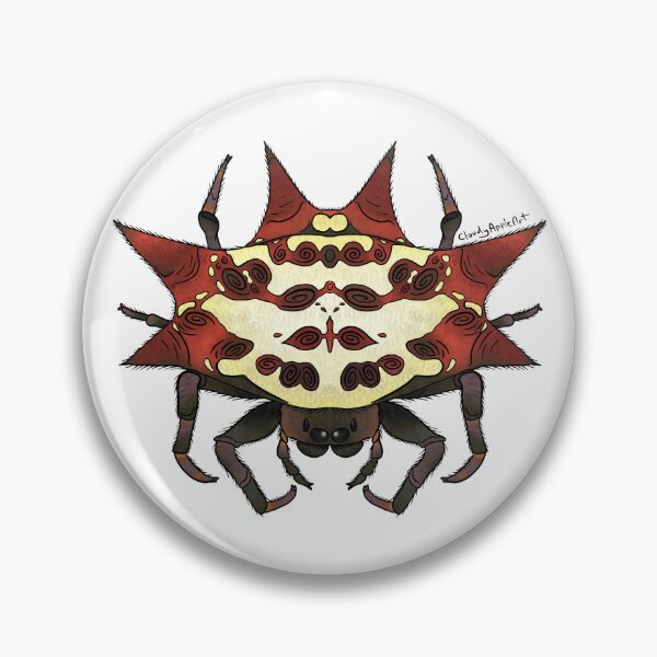 Item preview, Spiny-backed Orb-weaver designed and sold by CloudyAppleArt.