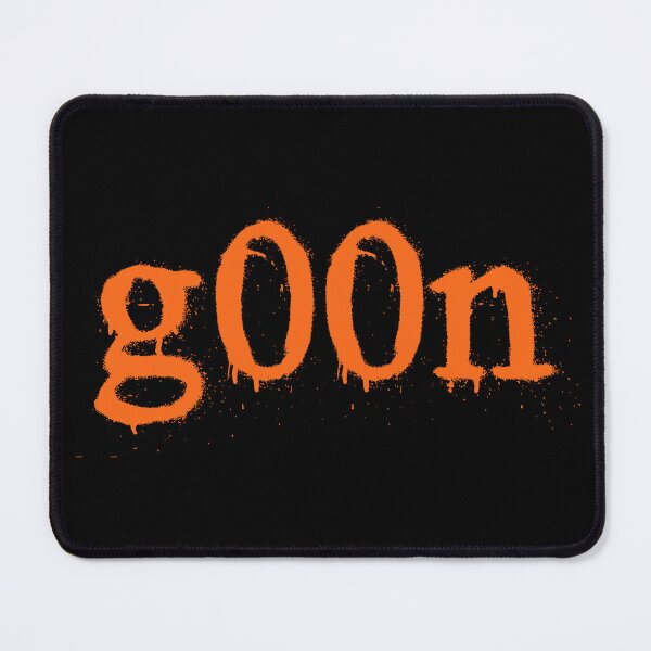 Item preview, g00n, Orange Gritty Typography  designed and sold by Memes N Lore .
