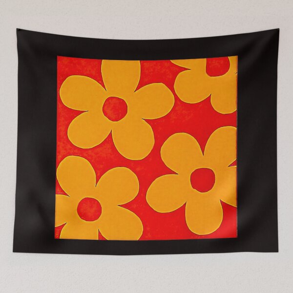 Item preview, Pop Art retrô Flowers#3 designed and sold by Helios Be. Lavsh.