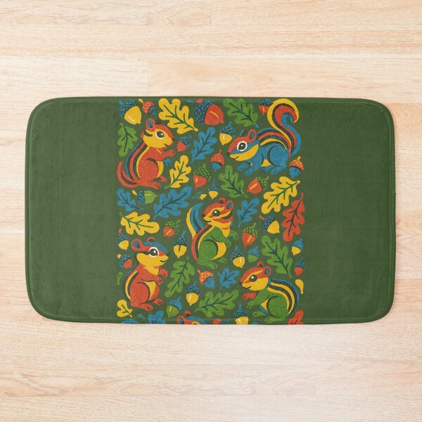 Item preview, Autumn Chipmunks Pattern designed and sold by FrictionMaxxing.