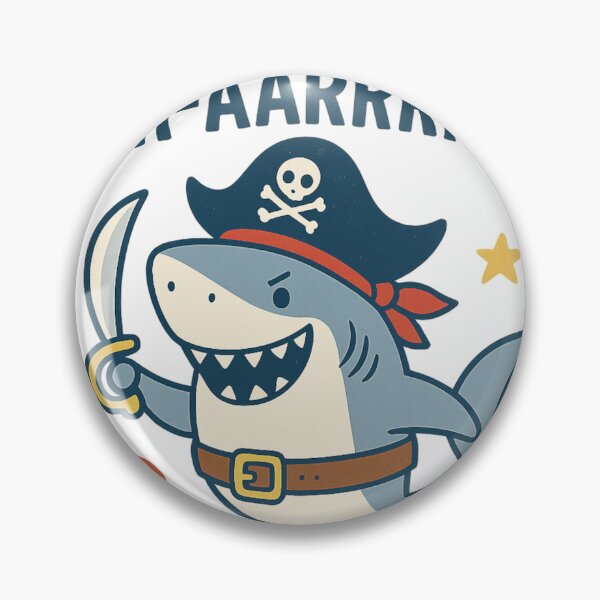 Item preview, Pirate Shark "SH-AARRRR-K" designed and sold by mrf2thed.
