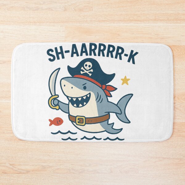 Item preview, Pirate Shark "SH-AARRRR-K" designed and sold by mrf2thed.