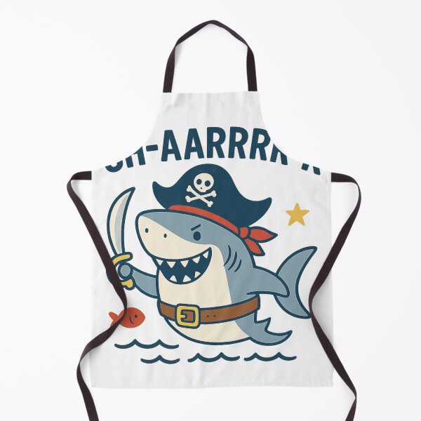 Item preview, Pirate Shark "SH-AARRRR-K" designed and sold by mrf2thed.