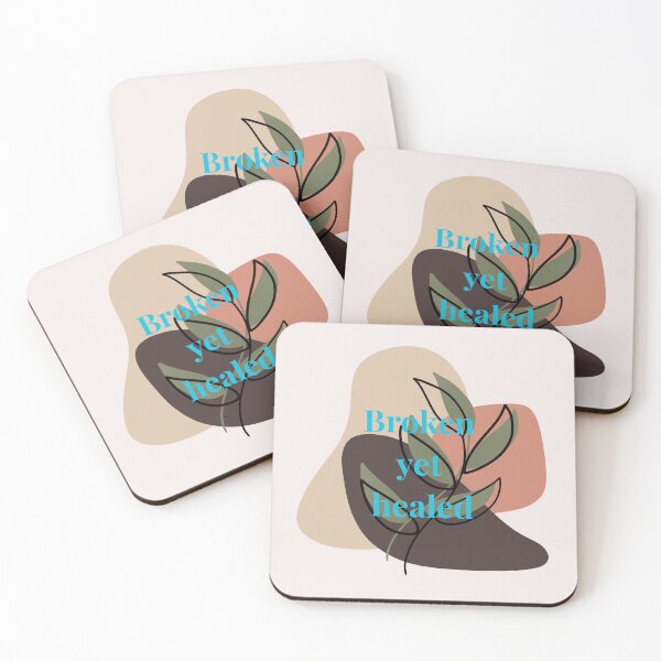 Item preview, Broken Yet Healed Christian Faith Inspirational  designed and sold by DesignPrintWorks.
