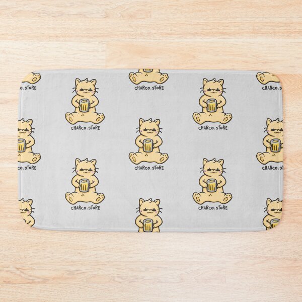 Item preview, Lovely Things | Chill Cat – Kawaii Beer Lover Design designed and sold by Charco.Store – Bold Expressive Graphics & Alt Streetwear Art.