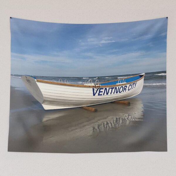Item preview, Ventnor City New Jersey Lifeguard Boat designed and sold by LeslieMac713.