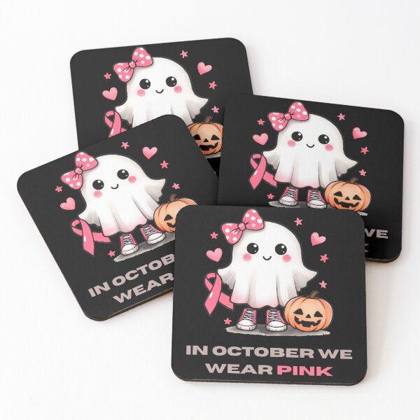 Item preview, In October We Wear Pink Nurse Ghost Halloween 2025 designed and sold by WonderMix.