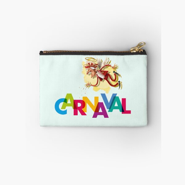 Item preview, De Keizer van Carnaval - Colorful Carnival Festival Illustration With Cartoon Angel Of Kamiel And Bold Multicolor Letters designed and sold by CreativeWorld96.