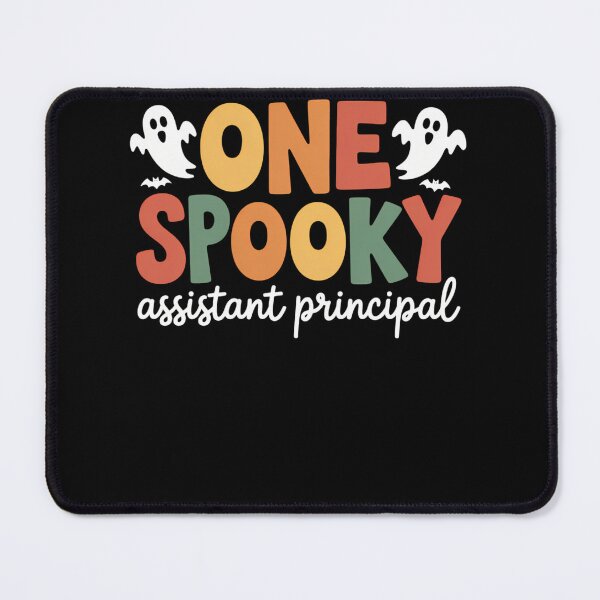 Item preview, One Spooky Assistant Principal Groovy Funny Ghost Halloween designed and sold by PeteHomenick.