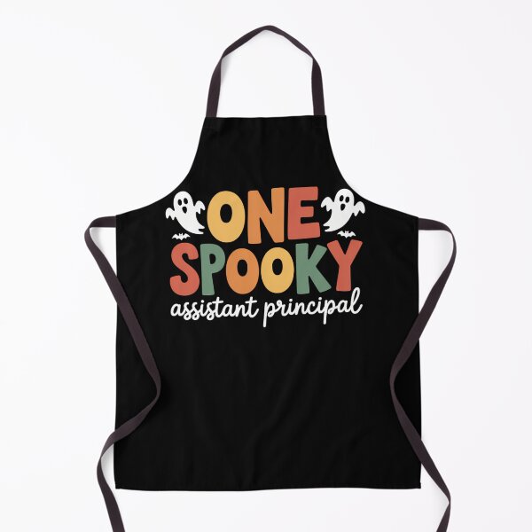 Item preview, One Spooky Assistant Principal Groovy Funny Ghost Halloween designed and sold by PeteHomenick.
