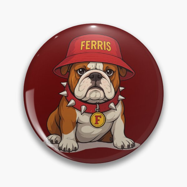Item preview, Ferris Bulldog designed and sold by SimpliKait.