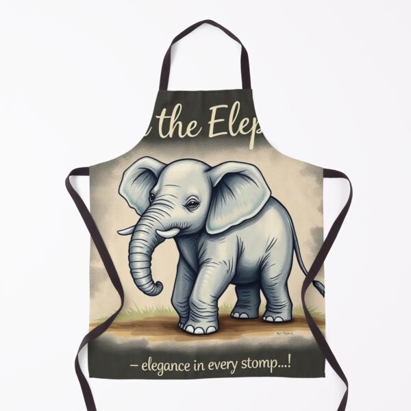 Item preview, Nina the Elephant – elegance in every stomp designed and sold by SSMC DREAM DESIGN.