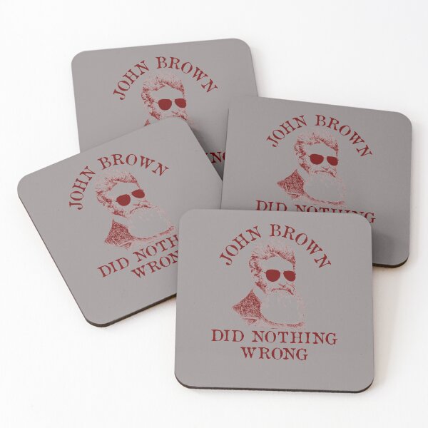 Item preview, JOHN-BROWN-DID-NOTHING-WRONG---SUNGLASSES-HISTORICAL-MEME-LEFTIST-SOCIALIST-T-SHIRT designed and sold by brittanisieber.