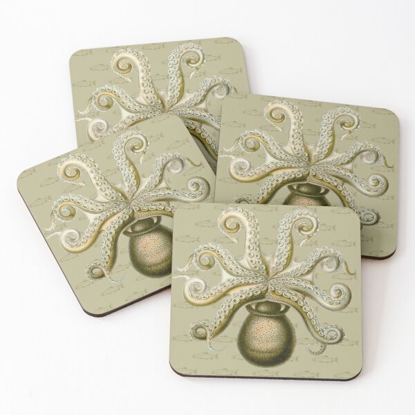 Item preview, Octopus  – Haeckel Vintage Science Art  designed and sold by FUNKARIUM.
