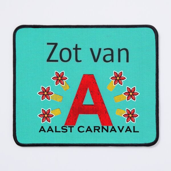 Item preview, Zot Van Aalst Carnaval: Colorful Big Red A, With Flowers And Festive Design Graphic designed and sold by CreativeWorld96.
