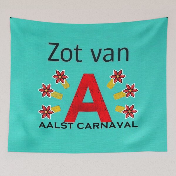 Item preview, Zot Van Aalst Carnaval: Colorful Big Red A, With Flowers And Festive Design Graphic designed and sold by CreativeWorld96.