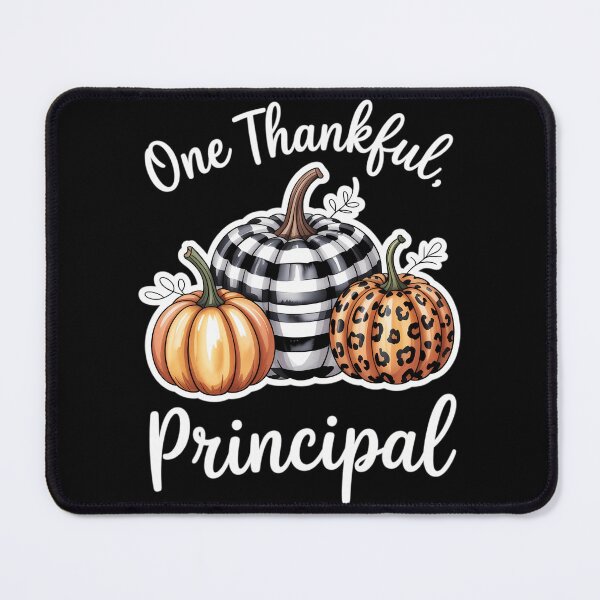 Item preview, One Thankful Assistant Principal Thanksgiving Day Gift Funny designed and sold by PeteHomenick.