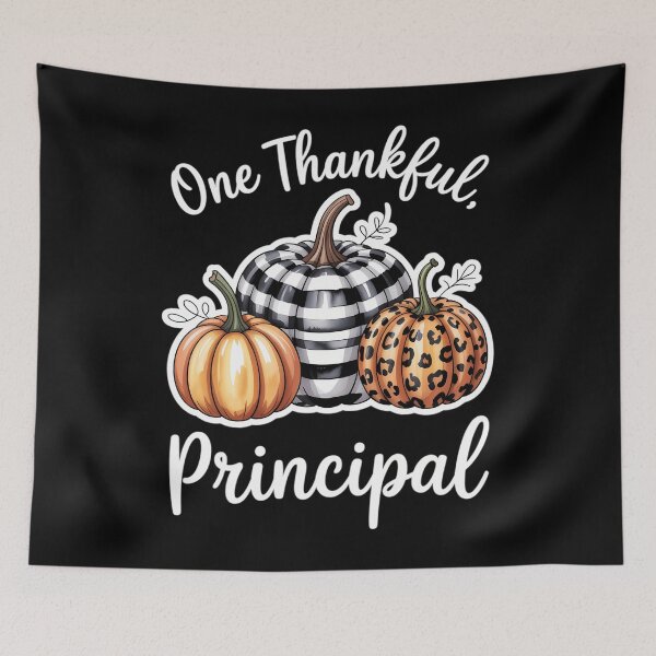 Item preview, One Thankful Assistant Principal Thanksgiving Day Gift Funny designed and sold by PeteHomenick.