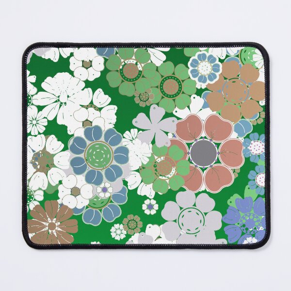 Item preview, Greenish circle of flowes designed and sold by AlbertoRuiZ.