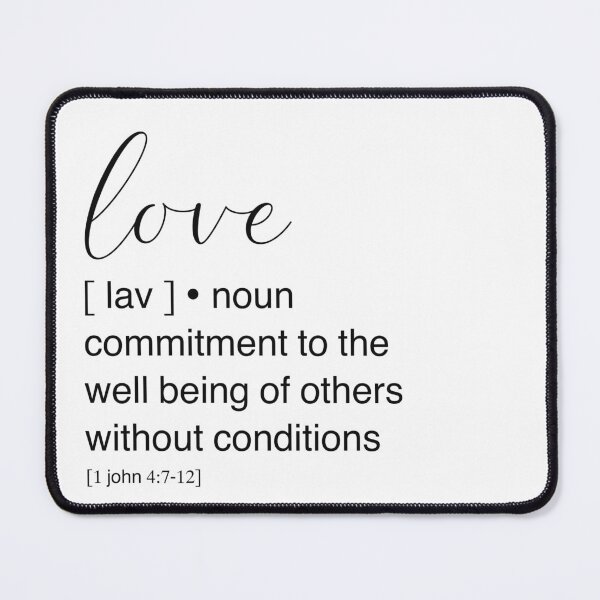 Item preview, Love definition black and white  designed and sold by dudaoliveira.art.