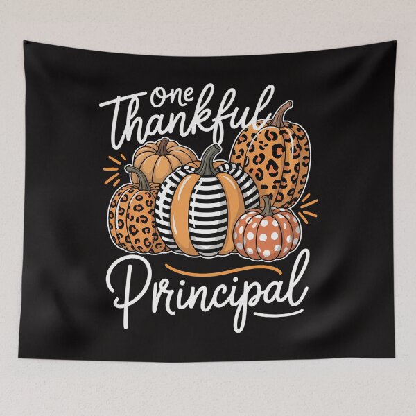 Item preview, One Thankful Assistant Principal Thanksgiving Day designed and sold by PeteHomenick.