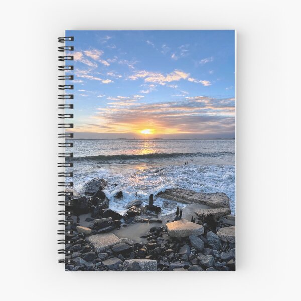 Item preview, Longport New Jersey Sunset Fishing Jetty designed and sold by LeslieMac713.