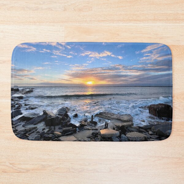 Item preview, Longport New Jersey Sunset Fishing Jetty  designed and sold by LeslieMac713.