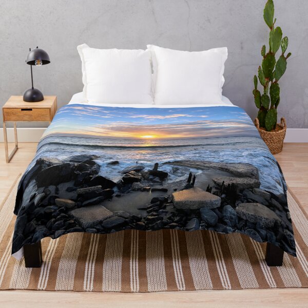 Item preview, Longport New Jersey Sunset Fishing Jetty  designed and sold by LeslieMac713.