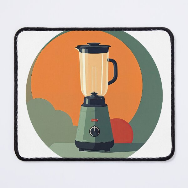 Item preview, Retro Kitchen Vibes: Stylized Blender Pop Art designed and sold by ForeverPrintsOK.