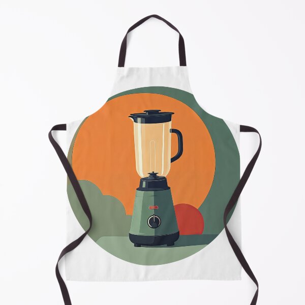 Item preview, Retro Kitchen Vibes: Stylized Blender Pop Art designed and sold by ForeverPrintsOK.