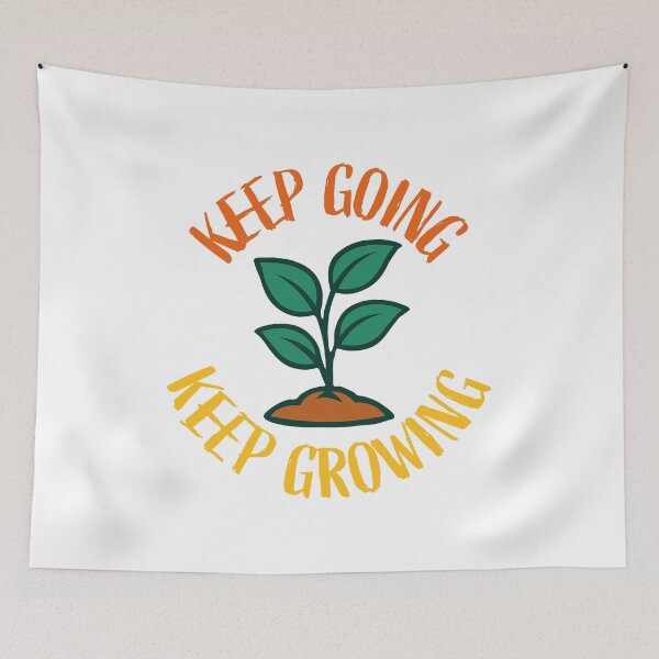 Item preview, Keep Going Keep Growing T-Shirt T-Shirt designed and sold by Koony House and Field.