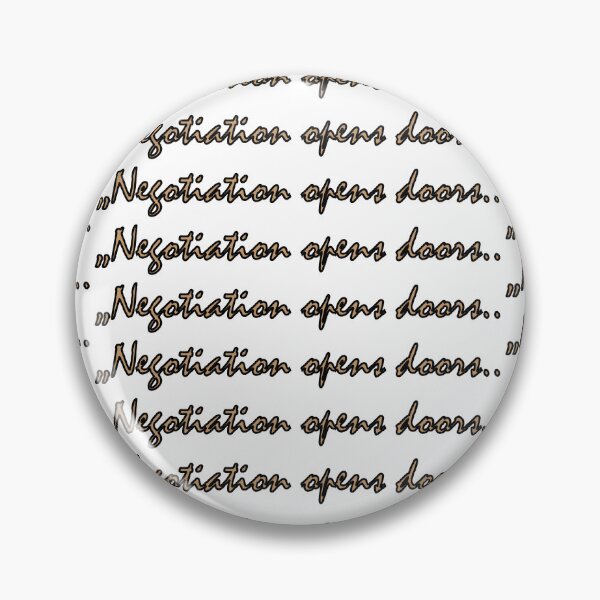 Item preview, Negotiation opens doors.." designed and sold by Positive Mindzet!.