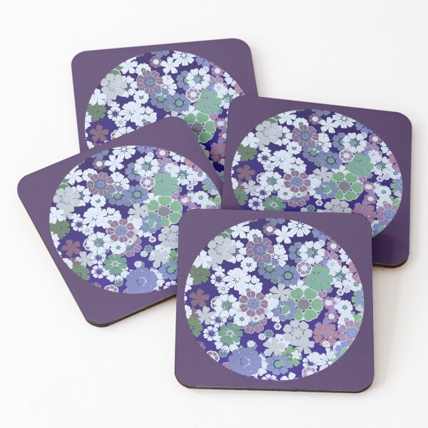 Item preview, Violish  circle of flowes designed and sold by AlbertoRuiZ.