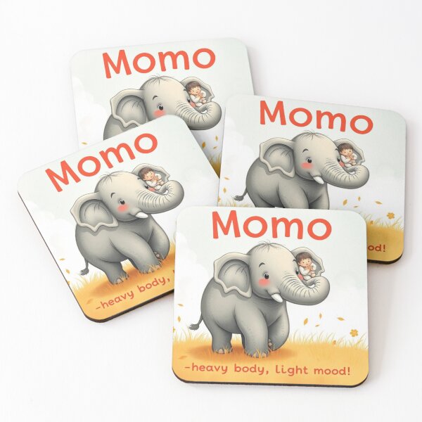 Item preview, Momo the Elephant – heavy body, light mood designed and sold by SSMC DREAM DESIGN.
