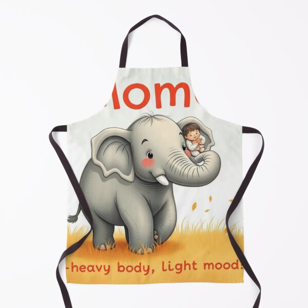 Item preview, Momo the Elephant – heavy body, light mood designed and sold by SSMC DREAM DESIGN.