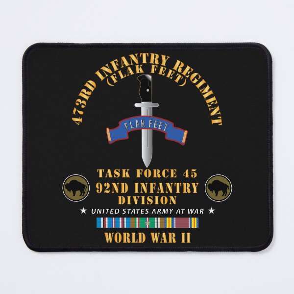 Item preview, Army - 473rd Infantry Regiment - DUI - TF 45 - 92nd Infantry Division WWII SVC X 300 designed and sold by Military Insignia Products.