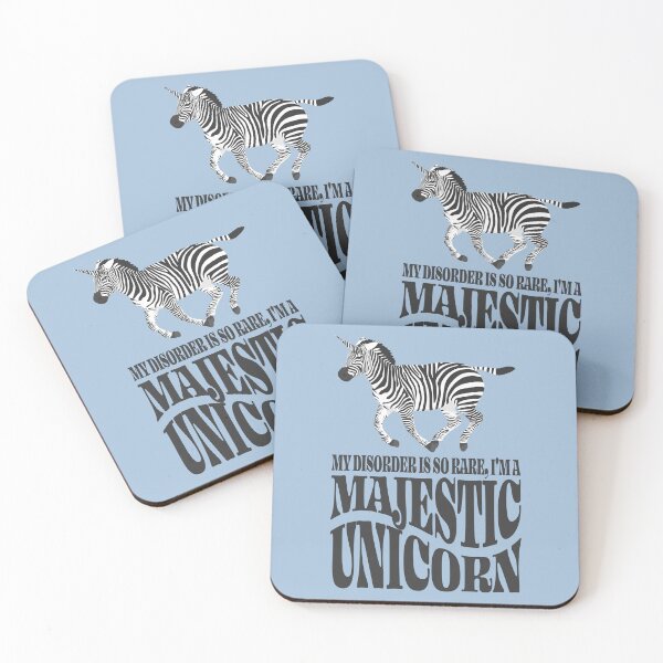 Item preview, Spoonie Humor for EDS Warriors - So Rare I'm Basically a Unicorn designed and sold by Jesabee Designs.