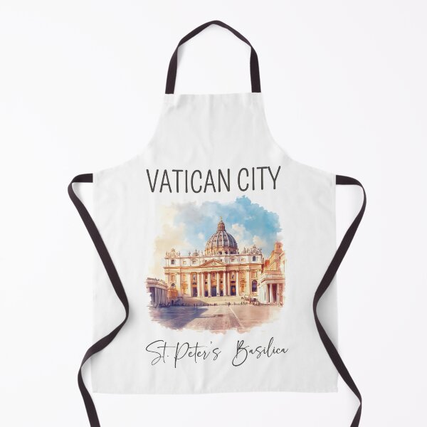 Item preview, Watercolor Design of St. Peter’s Basilica - Vatican City designed and sold by Sketch-Shack.