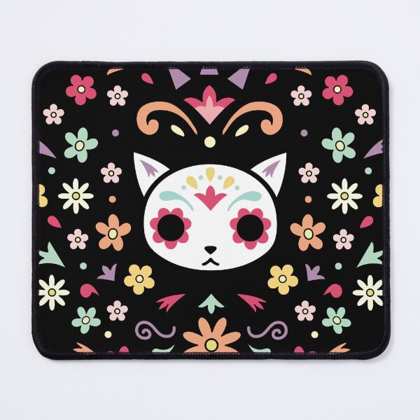 Item preview, Sugar Skull cat Halloween designed and sold by Laura Nagel.