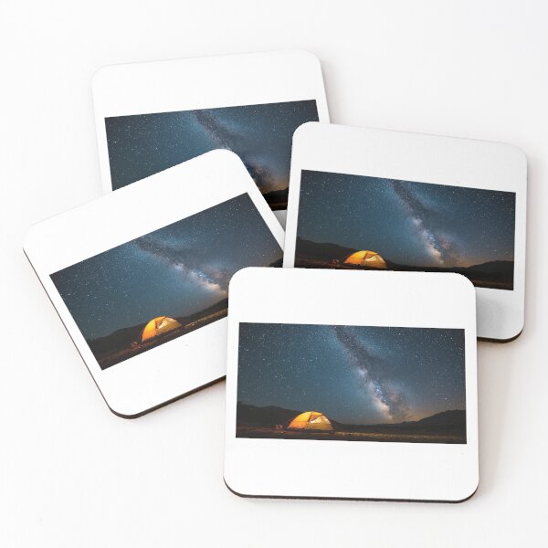Item preview, Under the Stars Traveler’s Tent Beneath the Milky Way | Adventure Night Sky Photography designed and sold by photoaestheticstudios.