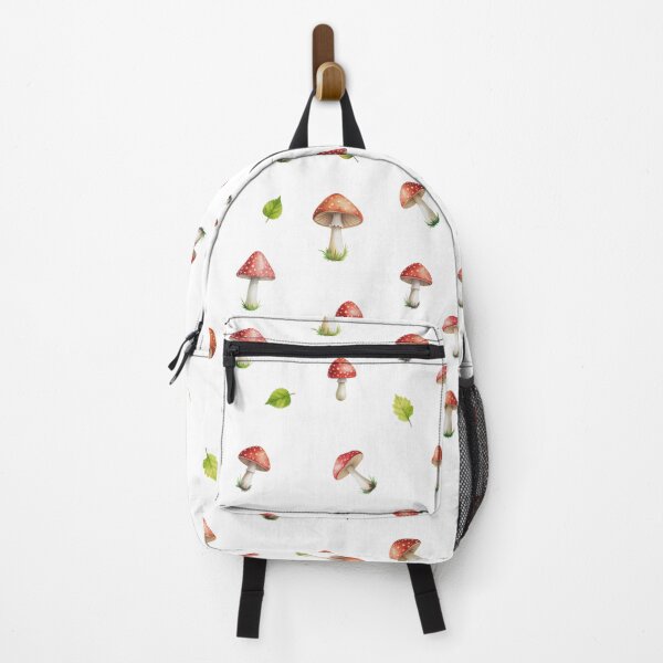 Item preview, Aquarelle autumn mushrooms seamless pattern designed and sold by NadiiArt.