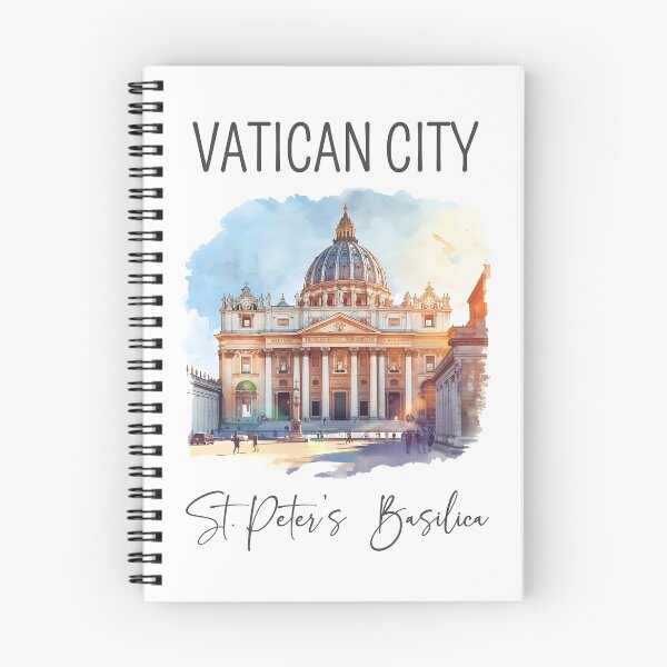 Item preview, Watercolor Design of St. Peter’s Basilica - Vatican City designed and sold by Sketch-Shack.